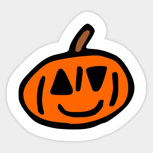 Halloween Pumpkin Sticker